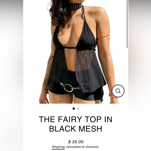 Ravewithmigente top - Picture 1 of 2